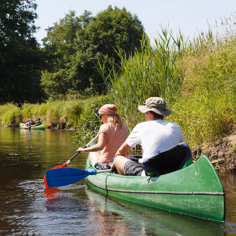 Canadese Canoe 3 persons