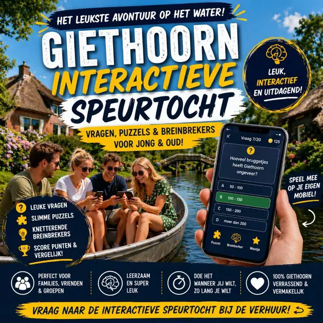 Giethoorn Interactieve Speurtocht