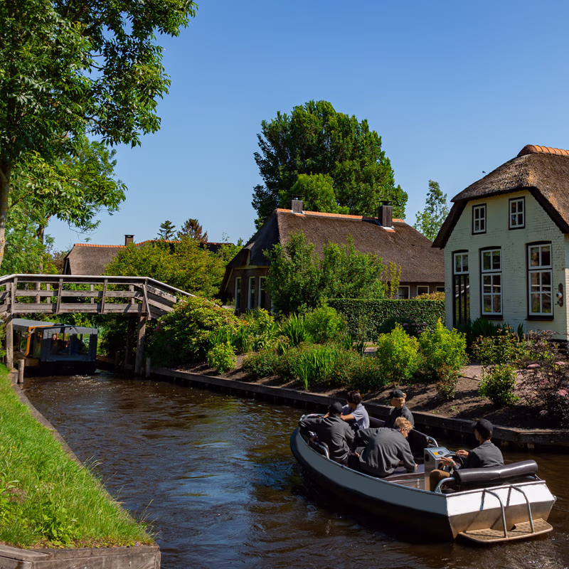 Sloep Giethoorn Luxe